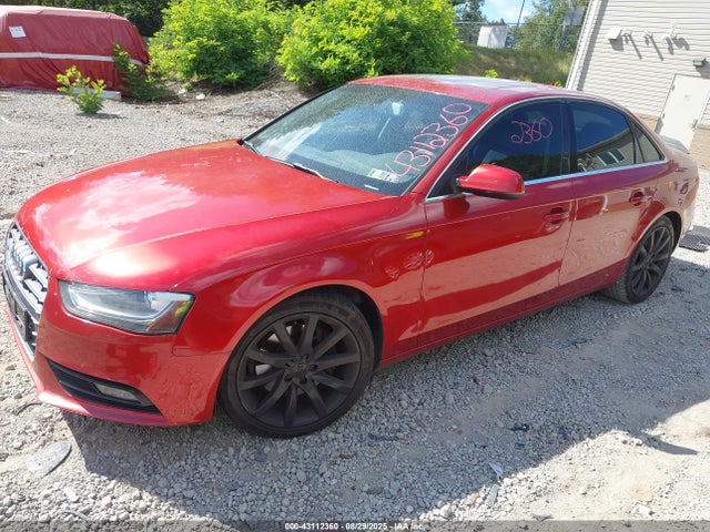 2013 AUDI A4 WAUFFAFLXDN028605 Photo 1