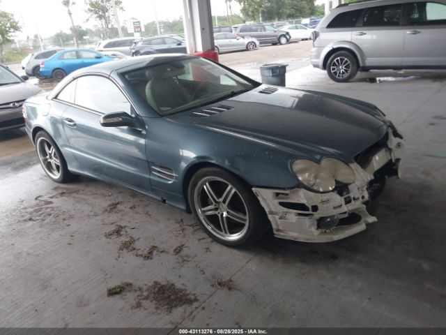 2007 MERCEDES-BENZ SL 550 WDBSK71F97F128242