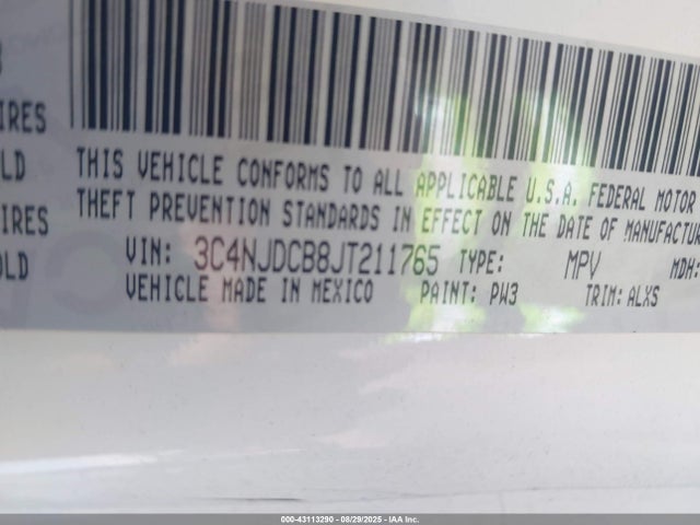 Jeep Compass 2018 3C4NJDCB8JT211765 Image 9