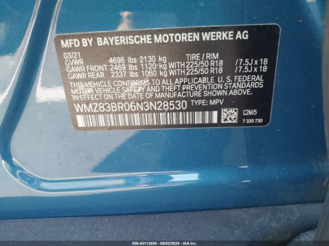 2022 MINI COUNTRYMAN WMZ83BR06N3N28530 Photo 8