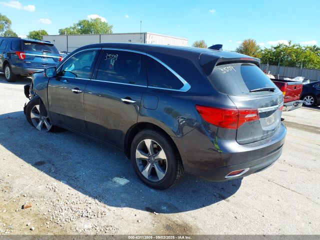 2016 ACURA MDX 5FRYD4H23GB037719 Photo 2