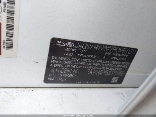 2018 JAGUAR XE SAJAR4FX5JCP31465 Photo 8