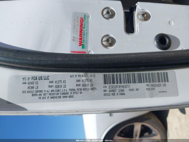 2015 DODGE CHALLENGER 2C3CDZAT4FH816717 Photo 8