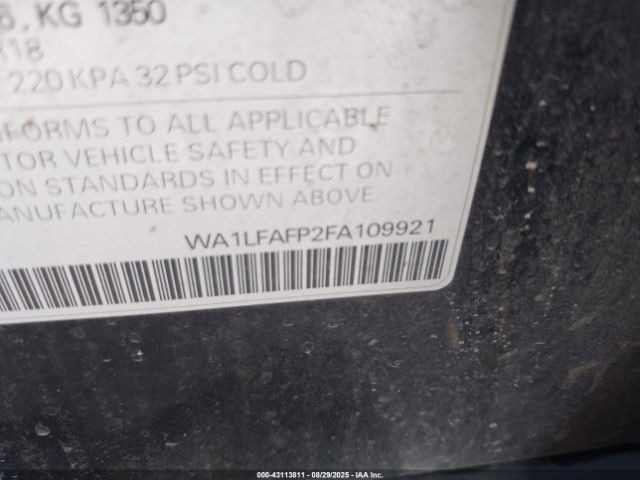 2015 AUDI Q5 WA1LFAFP2FA109921 Photo 8