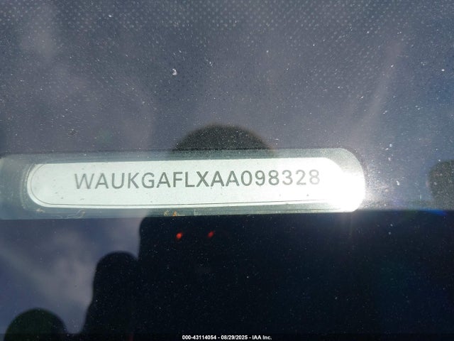 2010 AUDI S4 WAUKGAFLXAA098328 Photo 8