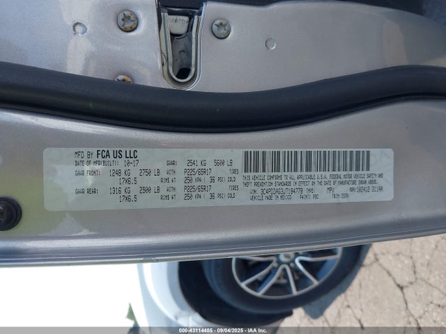 3C4PDDAG3JT184778 Dodge 2018
