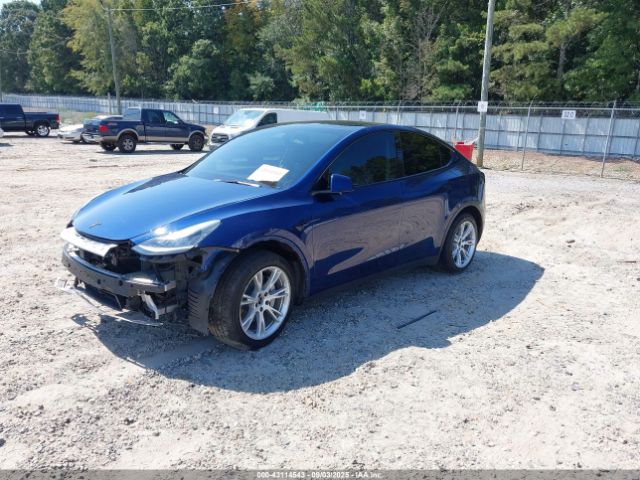 2021 TESLA MODEL Y 5YJYGDEE5MF176933 Photo 1