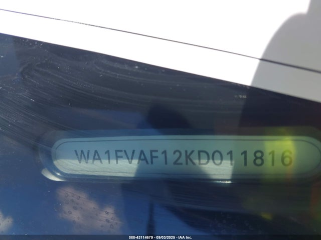 2019 AUDI Q8 WA1FVAF12KD011816 Photo 8