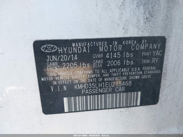 Hyundai ELANTRA GT 2014 KMHD35LH1EU215468 Image 19