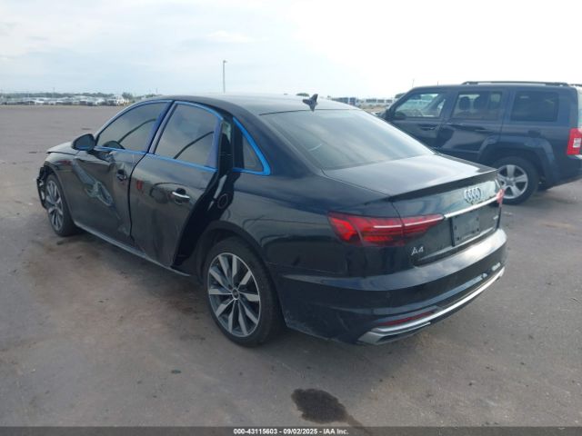 2021 AUDI A4 WAUABAF48MA035137 Photo 2