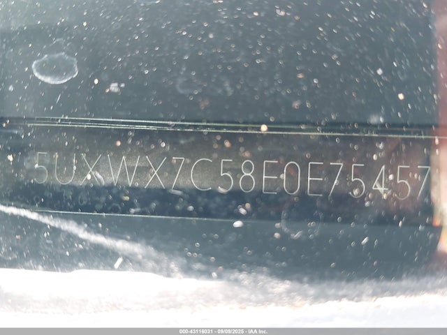 5UXWX7C58E0E75457 BMW X3