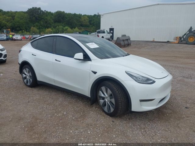 2022 TESLA MODEL Y 7SAYGDEE3NF419661
