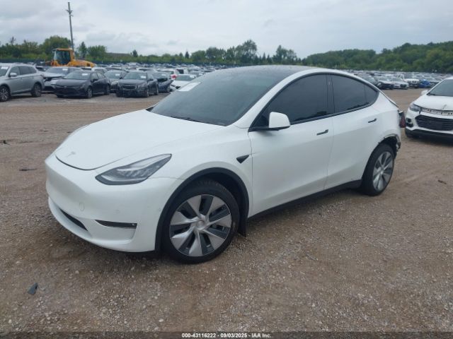 2022 TESLA MODEL Y 7SAYGDEE3NF419661 Photo 1