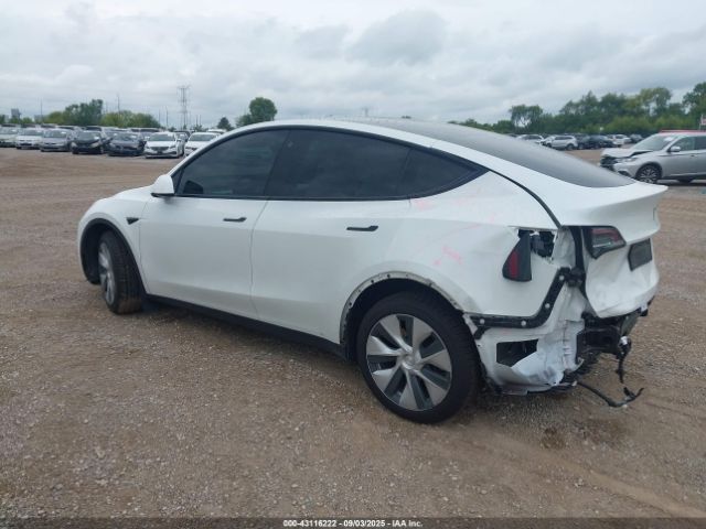 2022 TESLA MODEL Y 7SAYGDEE3NF419661 Photo 2