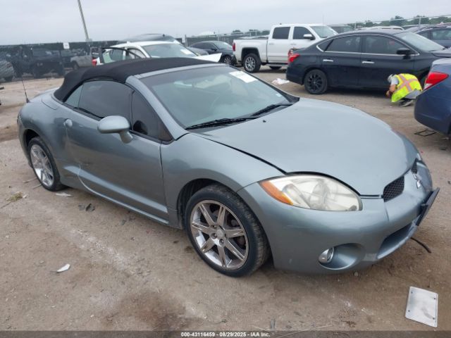 2007 MITSUBISHI ECLIPSE SPYDER 4A3AL35T57E001493