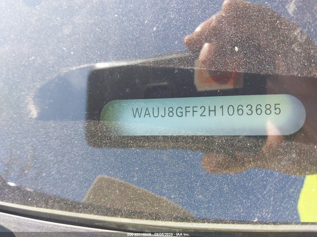2017 AUDI A3 WAUJ8GFF2H1063685 Photo 8
