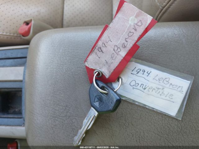 1994 CHRYSLER LEBARON 1C3EU4539RF211846 Photo 10