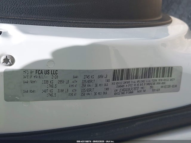 Dodge Grand Caravan 2020 2C4RDGEG0LR178737 Image 9
