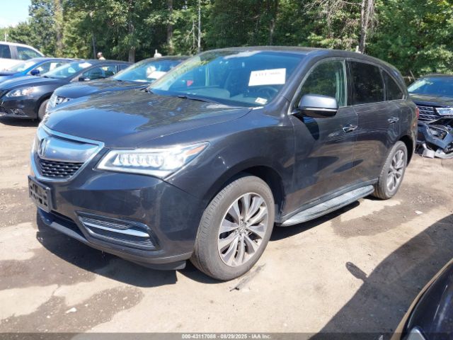 2014 ACURA MDX 5FRYD4H43EB013452 Photo 1