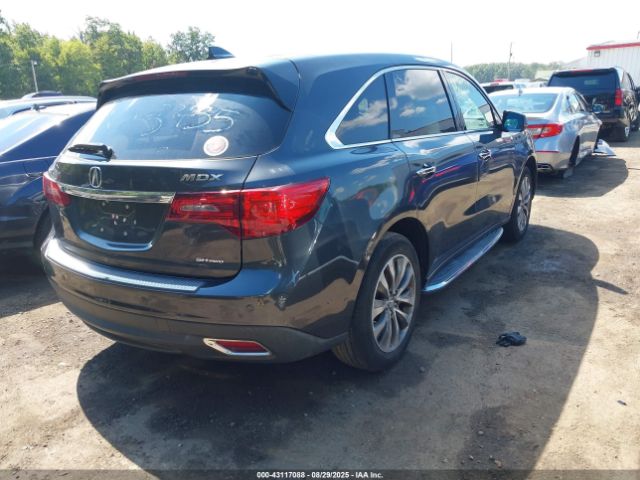 2014 ACURA MDX 5FRYD4H43EB013452 Photo 3