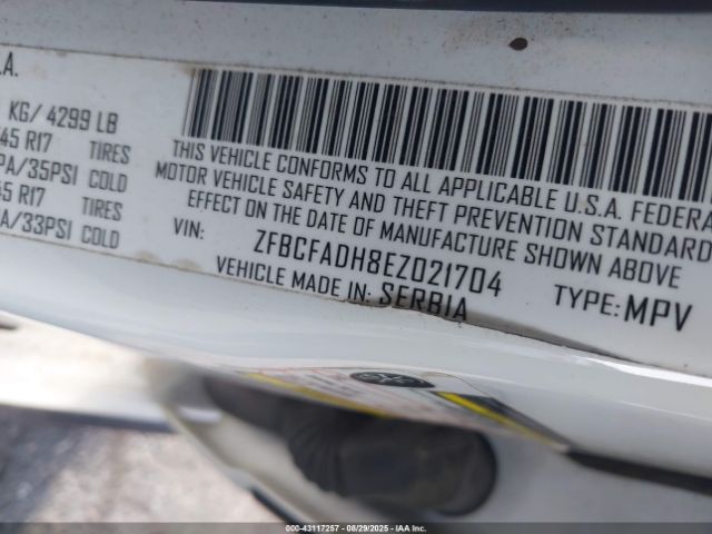 2014 FIAT 500L ZFBCFADH8EZ021704 Photo 8