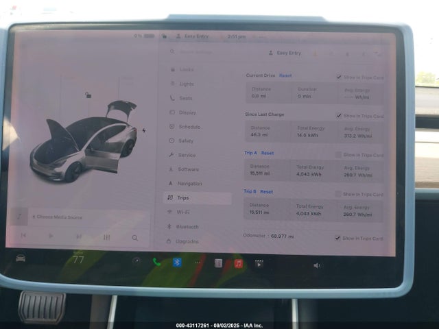 2019 TESLA MODEL 3 5YJ3E1EA5KF422825 Photo 6