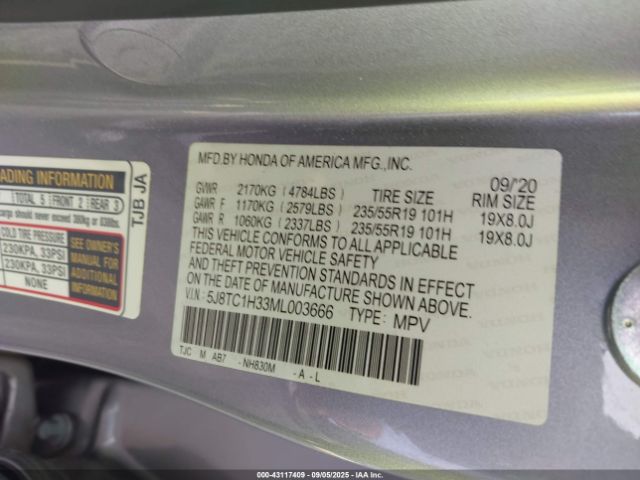 2021 ACURA RDX 5J8TC1H33ML003666 Photo 8