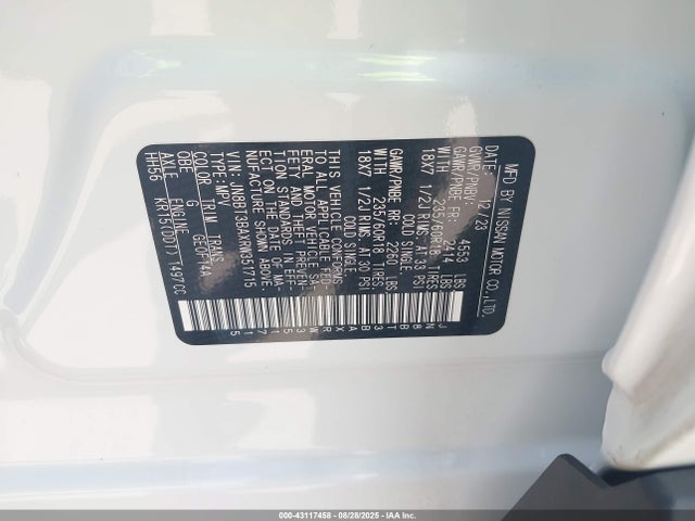 Nissan Rogue 2024 JN8BT3BAXRW351715 Image 9