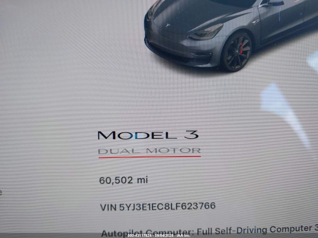 2020 TESLA MODEL 3 5YJ3E1EC8LF623766 Photo 6