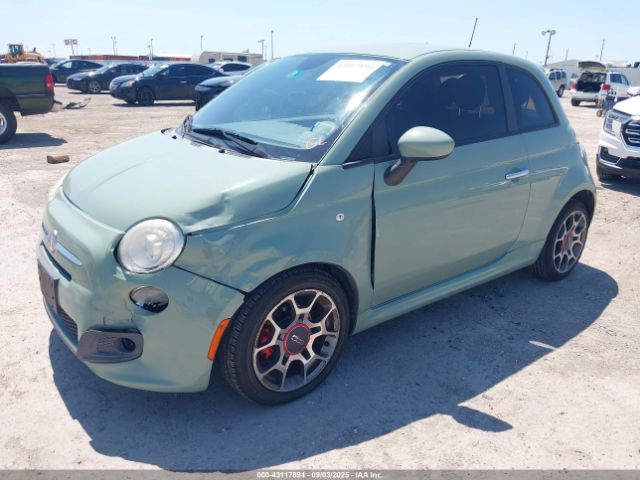 2013 FIAT 500 3C3CFFBR2DT709360 Photo 1