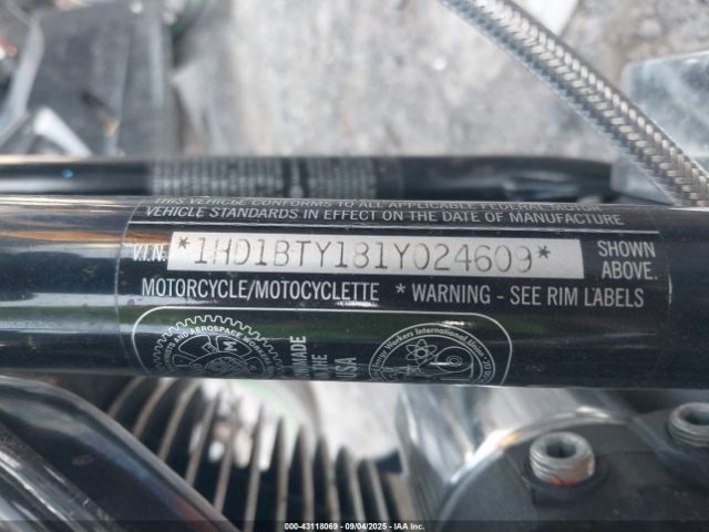 2001 HARLEY-DAVIDSON FXSTB 1HD1BTY181Y024609 Photo 9