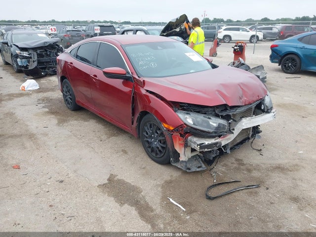 Продаж на аукціоні авто 2020 Honda Civic Lx, vin: 2HGFC2F6XLH566824, номер лоту: 43118077