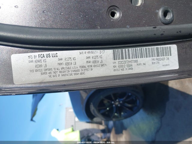 2C3CDZBT2HH573989 Dodge Challenger