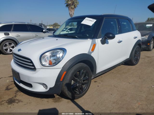 2012 MINI COOPER COUNTRYMAN WMWZB3C54CWM04895 Photo 1