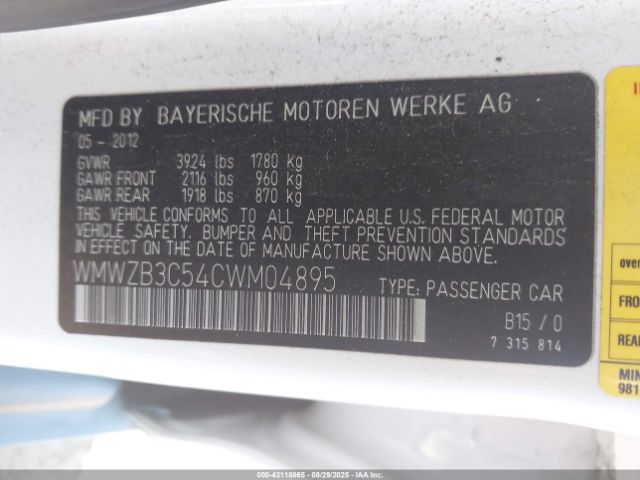 2012 MINI COOPER COUNTRYMAN WMWZB3C54CWM04895 Photo 8