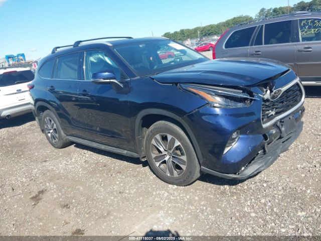 2022 TOYOTA HIGHLANDER 5TDGZRBH0NS244344