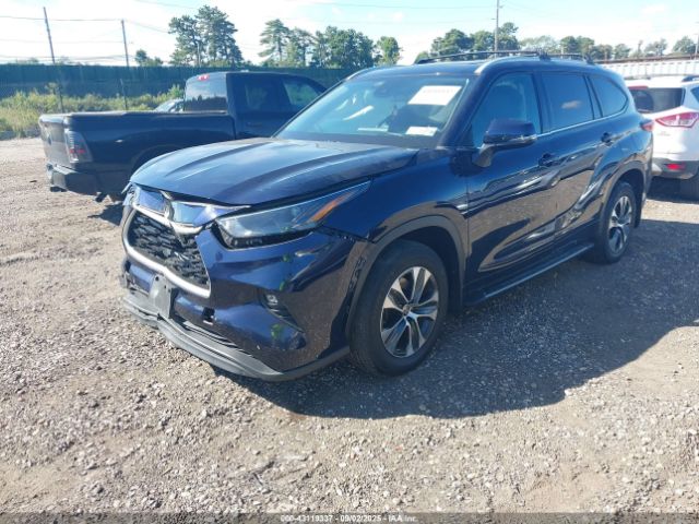 2022 TOYOTA HIGHLANDER 5TDGZRBH0NS244344 Photo 1