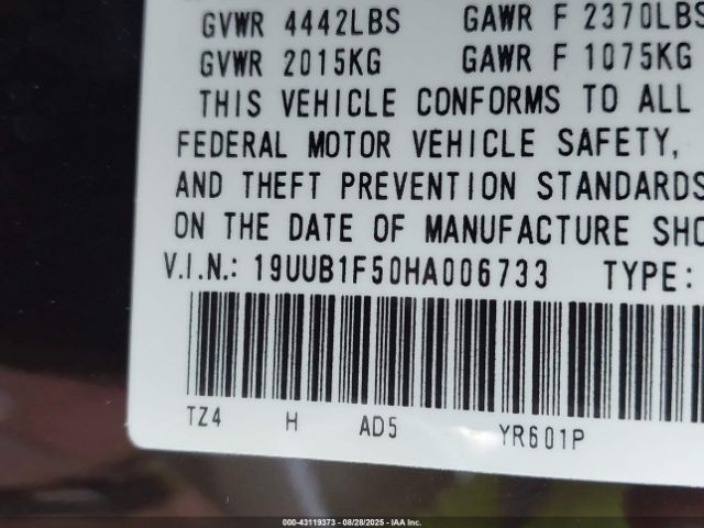 2017 ACURA TLX 19UUB1F50HA006733 Photo 8