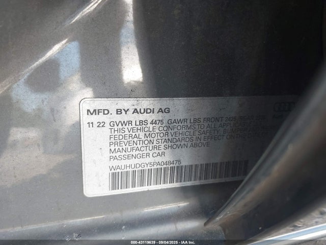 2023 AUDI A3 WAUHUDGY5PA048475 Photo 8