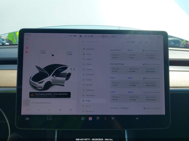 2021 TESLA MODEL Y 5YJYGDEE5MF097696 Photo 6