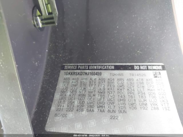 2017 GMC ACADIA LIMITED 1GKKRSKD7HJ160459 Photo 8