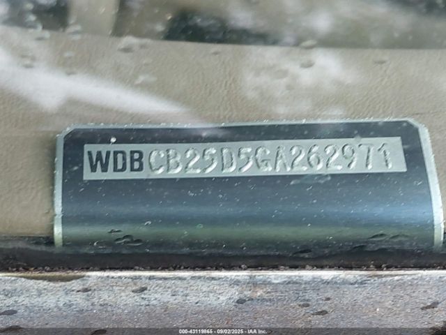 1986 MERCEDES-BENZ 300 WDBCB25D5GA262971 Photo 8