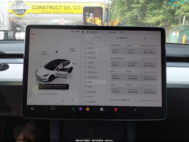 2022 TESLA MODEL 3 5YJ3E1EB1NF305403 Photo 6