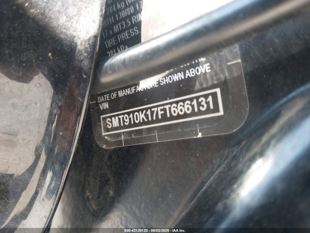 SMT910K17FT666131 Triumph Motorcycle 2015