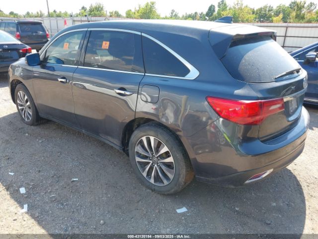 2016 ACURA MDX 5FRYD4H45GB012242 Photo 2