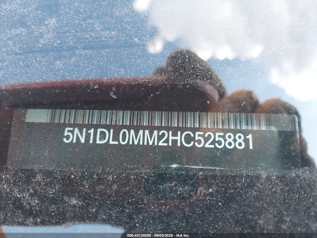 5N1DL0MM2HC525881 Infiniti QX60