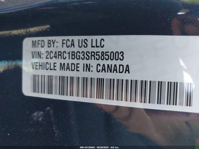 Chrysler 2025 2025 2C4RC1BG3SR585003 Image 9