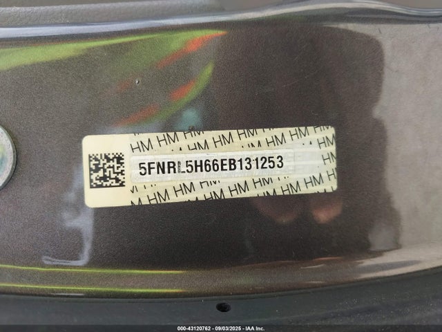 5FNRL5H66EB131253 Honda j35z8