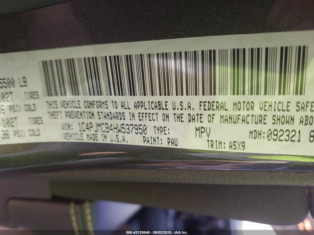 Jeep Cherokee 2017 1C4PJMCB4HW537950 Image 9