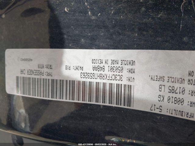 2017 FIAT 500 3C3CFFKR8HT659263 Photo 8